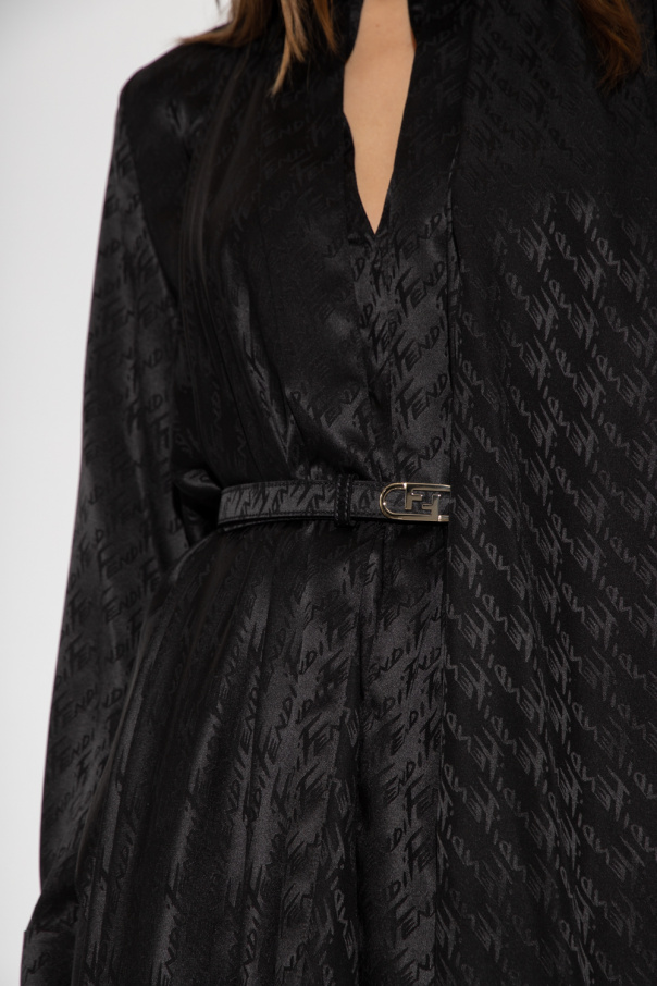 Fendi robe discount black